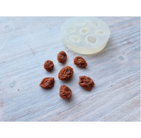 Silicone mold, Raisins, 7 pcs., ~ 1-1.4 cm
