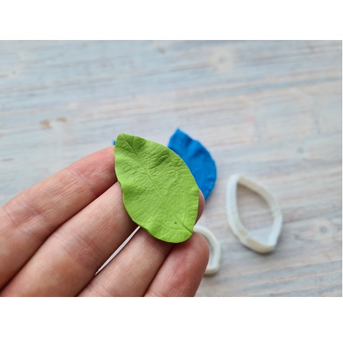 Silicone veiner, Apple tree leaf, large, set or individually