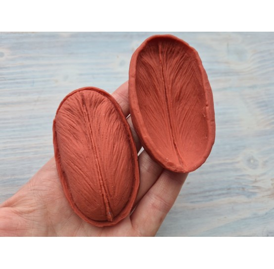 Silicone veiner, Petal texture 18, tulip petal 2, (mold size) ~ 7.5*4.5 cm