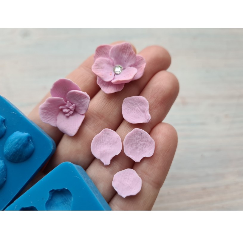 3D Hydrangea Silicone Mold (4 Cavity) | Flower Soft Mold | Floral  Embellishment DIY | UV Resin Jewelry Supplies