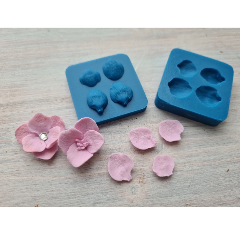 4pcs Silicone Molds for Epoxy Resin Molds 3D Heart Shaped Sign