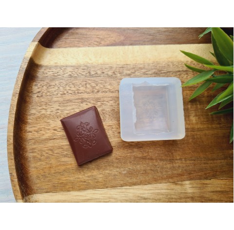 Silicone mold, Chocolate, style 54, ~ 2.4*3.4 cm, H:0.8 cm