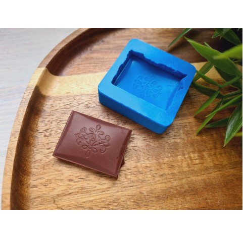 Silicone mold, Chocolate, style 54, ~ 2.4*3.4 cm, H:0.8 cm