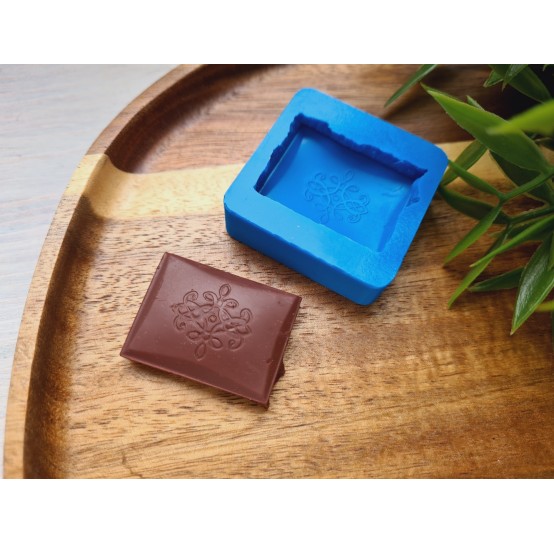 Silicone mold, Chocolate, style 54, ~ 2.4*3.4 cm, H:0.8 cm