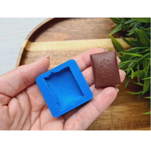 Silicone mold, Chocolate, style 54, ~ 2.4*3.4 cm, H:0.8 cm