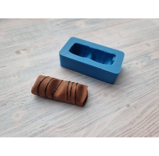 Silicone mold, Chocolate piece 43, ~ 2.4*6 cm