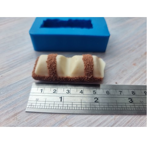 Silicone mold, Chocolate piece, style 11, ~ 2.4*6 cm