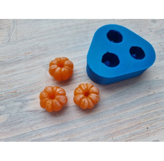Silicone mold, Mini mandarin, 3 pcs., ~ 1.8 cm, H:1.1 cm