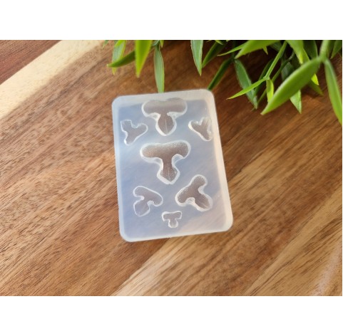 Silicone mold, Cat nose, style 2, 7 elements, ~ 0.4-1.8 cm