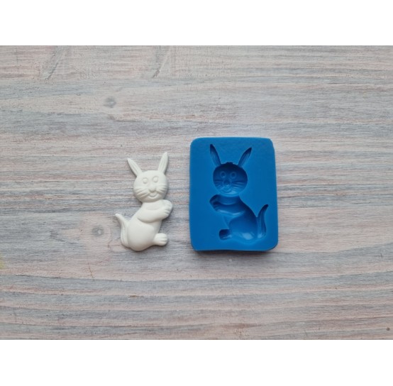 Silicone mold, Bunny, ~ 1.5*3.5 cm