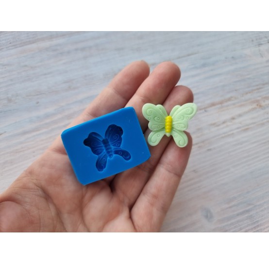 Silicone mold, Butterfly 3, ~ 2.3 * 3 cm