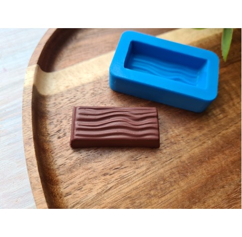 Silicone mold, Chocolate piece, style 12, ~ 1.7*3.9 cm, H:0.8 cm