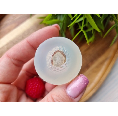 Silicone mold, Realistic raspberry with deep recess, ~ Ø 2-2.2 cm, H:1.8 cm BAKE ONLY in the FORM