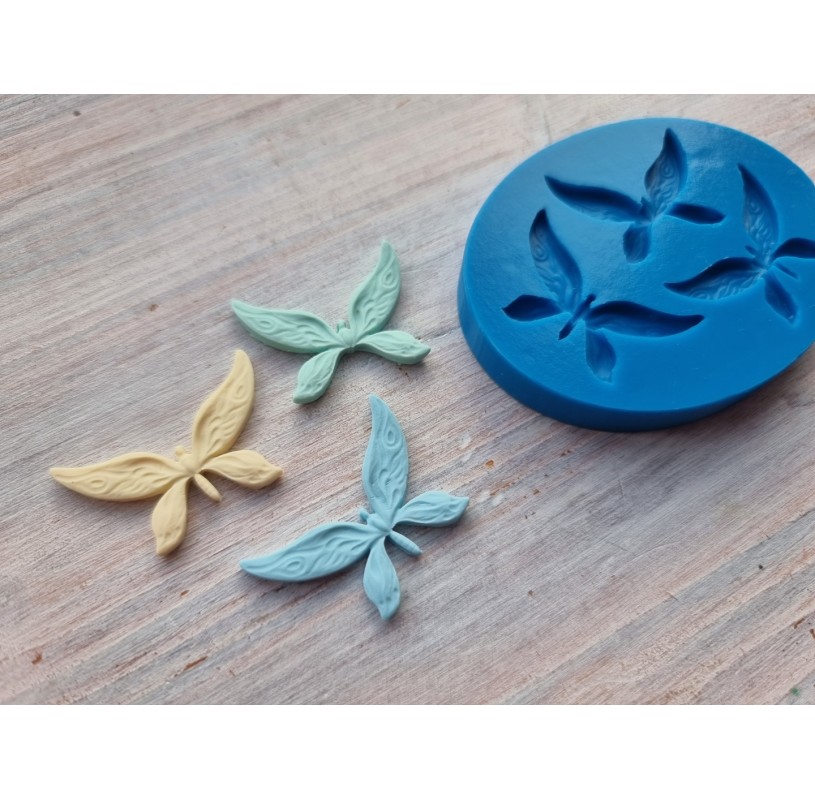 Silicone Mold Set of Flowers, 6 Pcs., 0.7-1.2 Cm, Modeling Tool for  Accessories, Jewelry, Home Decor, Shape for All Types of Polymer Clay 