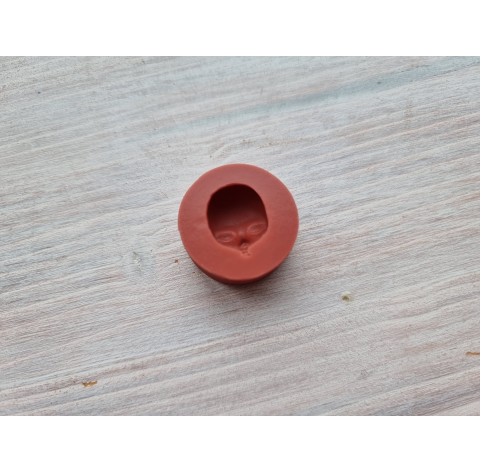 Silicone mold, Doll face, style 9, ~ 1.3*1.6 cm, H:0.8 cm