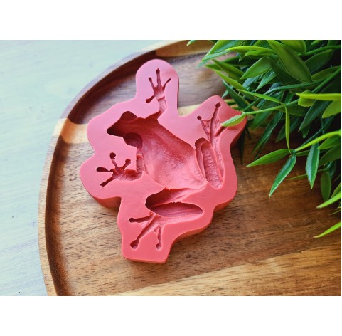 Silicone mold, Frog, ~ 7*9 cm, H:1.5 cm