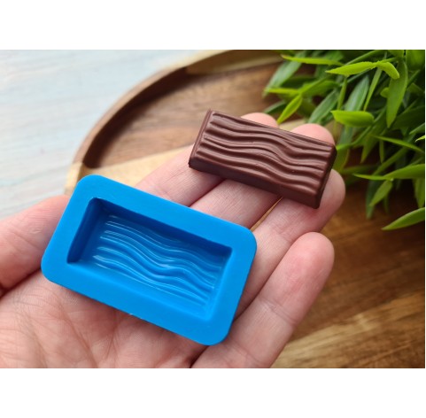 Silicone mold, Chocolate, style 60, ~ 1.7*3.8 cm, H:0.8 cm