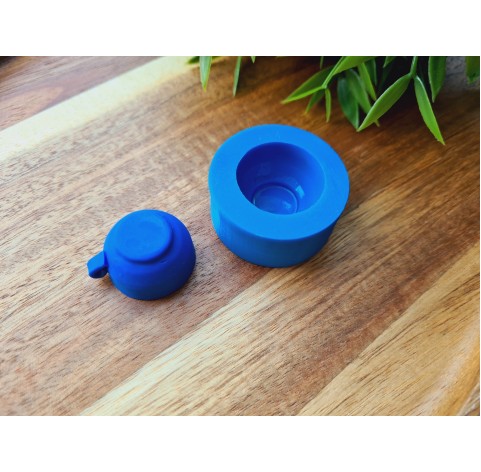 Silicone mold, Cup (without handle), small, ~ Ø 2.5 cm, H:1.5 cm