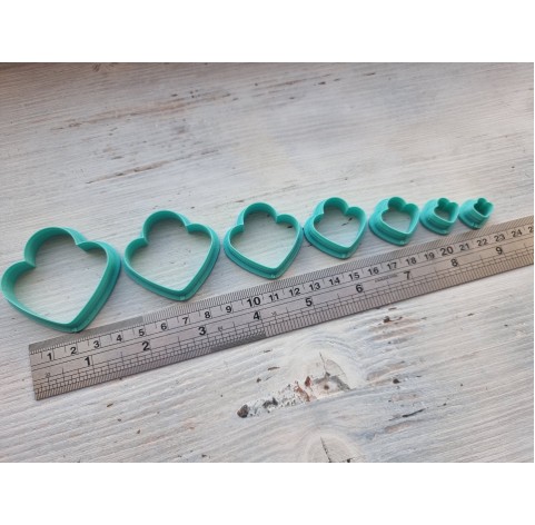 "Wavy petal" one clay cutter or FULL set