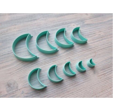 "Crescent moon 1" one clay cutter or FULL set
