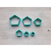 "Pentagon" one clay cutter or FULL set