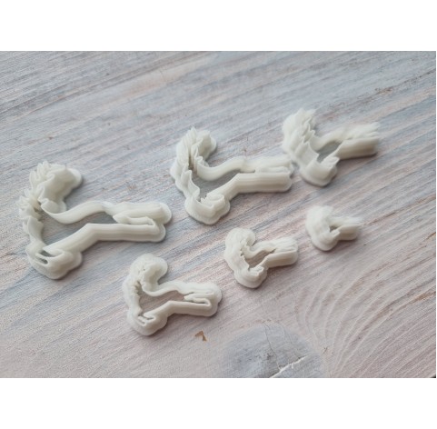 "Reindeer , set 5" one clay cutter or FULL set