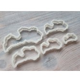 "Latvian map",  set of 5 cutters, one clay cutter or FULL set