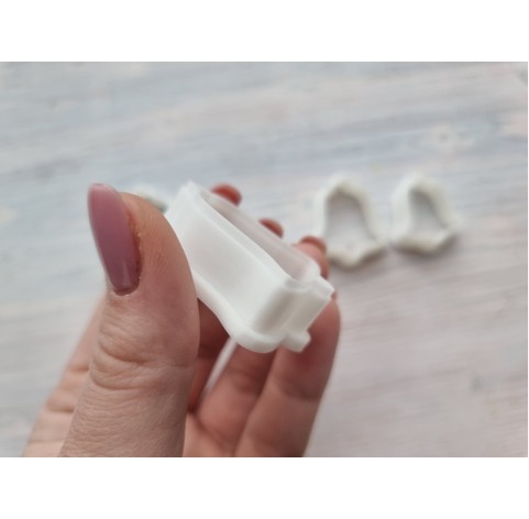 "Christmas bell", set of 4 cutters, one clay cutter or FULL set