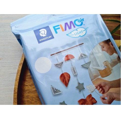 FIMO Air Light, white, 125g (4.41oz), modelling clay, STAEDTLER