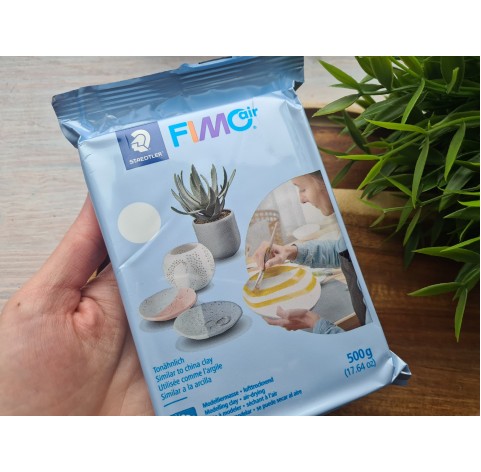 Fimo Air Basic modelling clay, white, 500 g