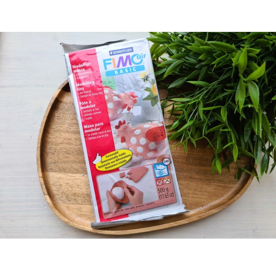 Fimo Air Basic modelling clay, terracotta, 500 g