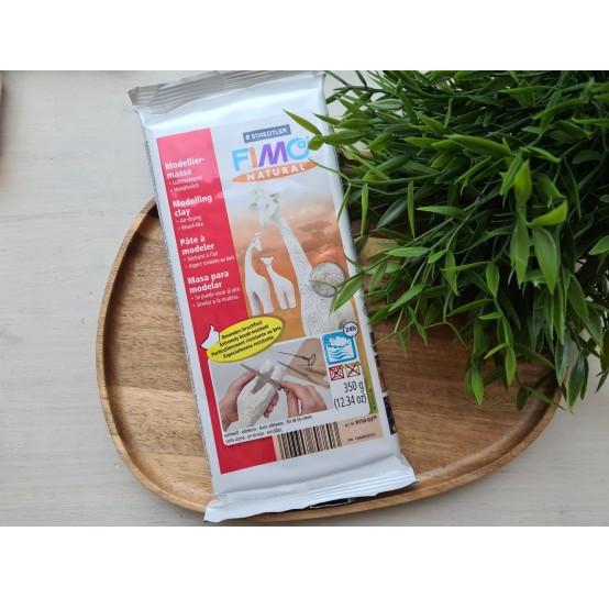 Fimo Air Natural modelling clay, white (edelweiss), 350 g