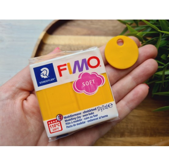 FIMO Soft, sunflower, Nr.16, 57g (2oz), oven-hardening polymer clay, STAEDTLER