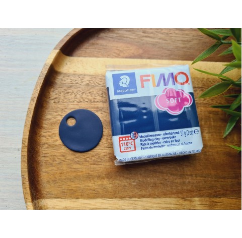 FIMO Soft, windsor blue, Nr.35, 57g (2oz), oven-hardening polymer clay, STAEDTLER