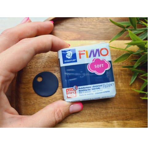 FIMO Soft, windsor blue, Nr.35, 57g (2oz), oven-hardening polymer clay, STAEDTLER