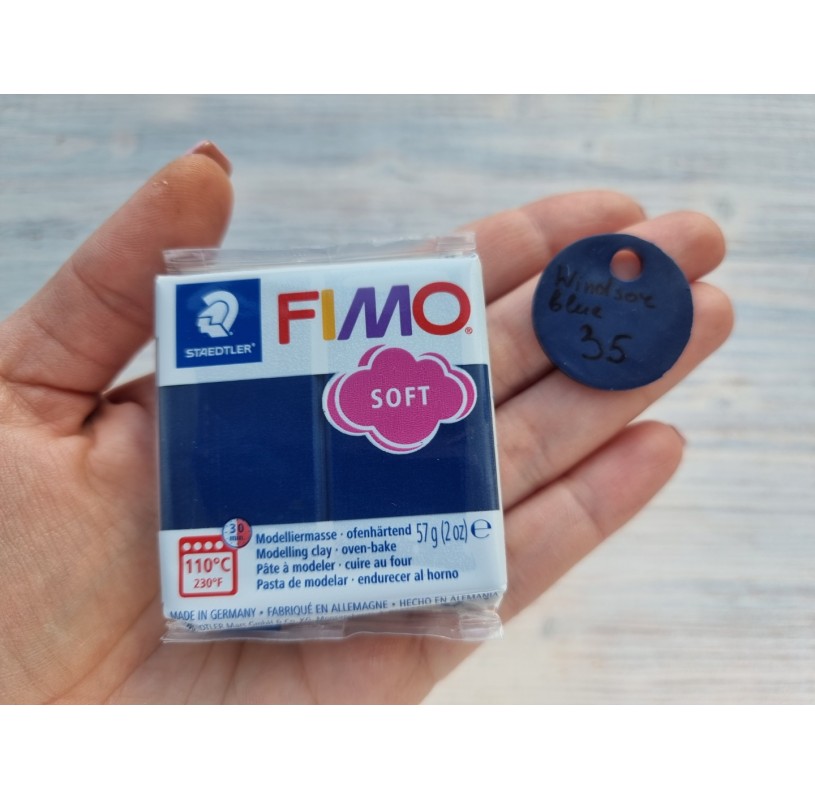 Fimo Soft Polymer Clay - White - Poly Clay Play