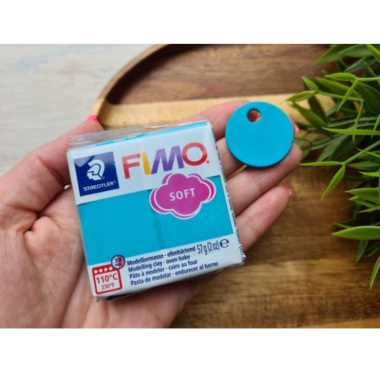 FIMO Soft, peppermint, Nr.39, 57g (2oz), oven-hardening polymer clay, STAEDTLER