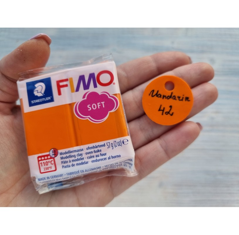 Fimo Professional Clay - Orange, 2 oz