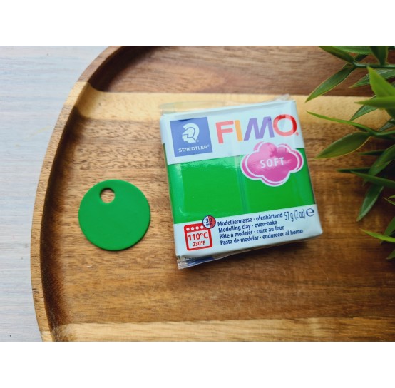 FIMO Soft, tropical green, Nr.53, 57g (2oz), oven-hardening polymer clay, STAEDTLER