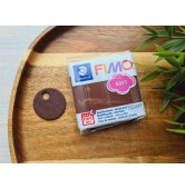 FIMO Soft, chocolate, Nr.75, 57g (2oz), oven-hardening polymer clay, STAEDTLER