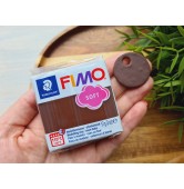 FIMO Soft, chocolate, Nr.75, 57g (2oz), oven-hardening polymer clay, STAEDTLER