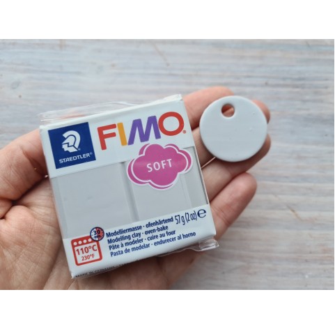 FIMO Soft oven-bake polymer clay, dolphin grey, Nr. 80, 57 gr
