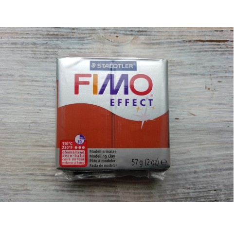 FIMO Effect, copper (metallic), Nr. 27, 57g (2oz), oven-hardening polymer clay, STAEDTLER