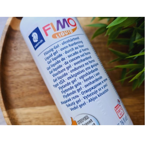 Fimo Deco gel, translucent, liquid polymer clay, 200 ml