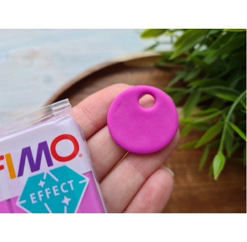 FIMO Effect, neon purple (neon), Nr. 601, 57g (2oz), oven-hardening polymer clay, STAEDTLER