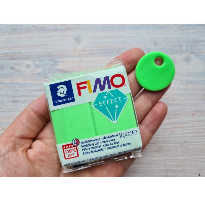 Fimo Effect Green Translucent