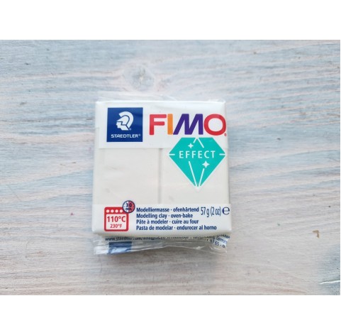 FIMO Effect oven-bake polymer clay, perlmutt (metallic), Nr. 08, 57 gr