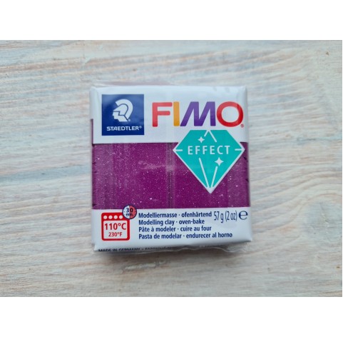 FIMO Effect, purple (galaxy), Nr.602, 57g (2oz), oven-hardening polymer clay, STAEDTLER