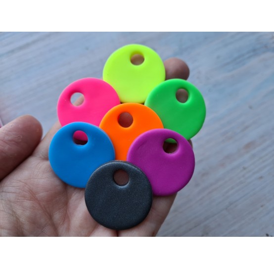 FIMO Neon oven-bake polymer clay, pack of 12 colours x 25 gr, 300 gr