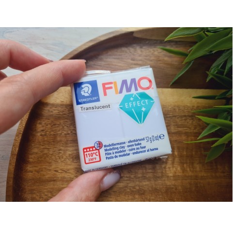 FIMO Effect, translucent, Nr. 014, 57g (2oz), oven-hardening polymer clay, STAEDTLER